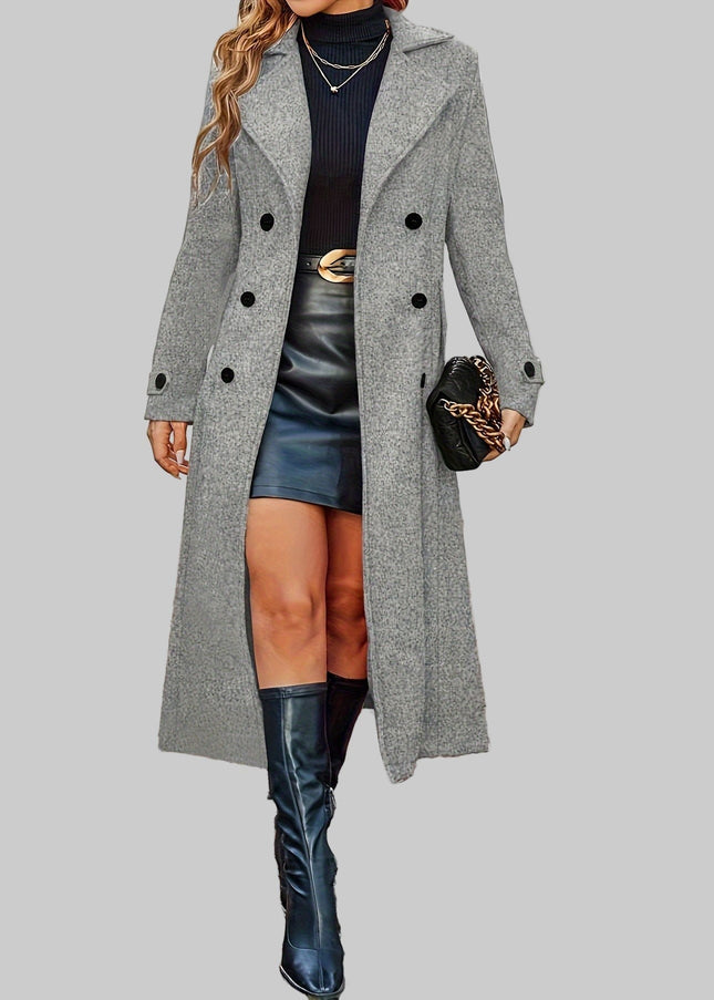 Adriana™ | Timeless Double-Breasted Winter Coat